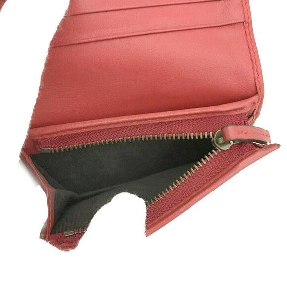 GUCCI Cherry GG Logo PVC Bifold Wallet - Picture 7 of 8